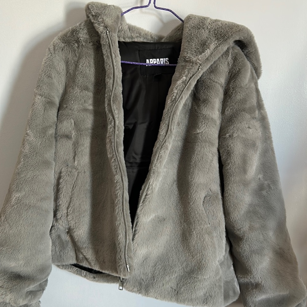 Apparis faux fur jacket